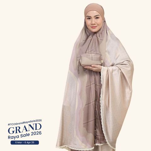 02_Telekung TCO Travel Ezi Linea Sandy Brown