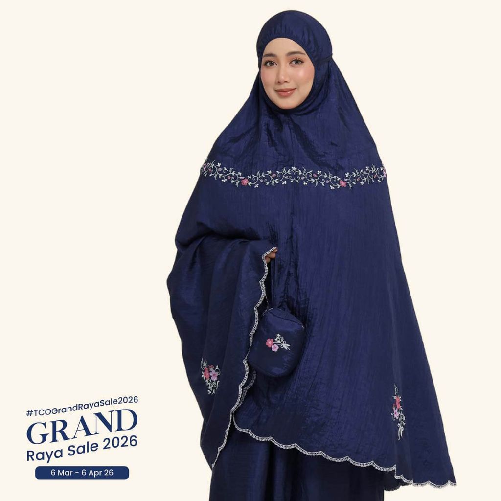 05_Telekung TCO Travel Wander Navy Blue
