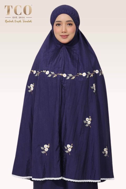 02_Telekung TCO Travel Daizie Navy Blue