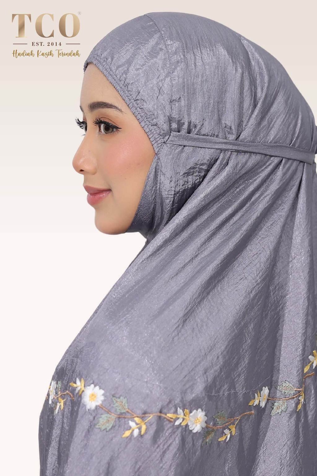 05_Telekung TCO Travel Daizie Light Gray