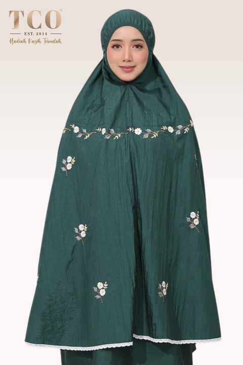 02_Telekung TCO Travel Daizie Emerald Green