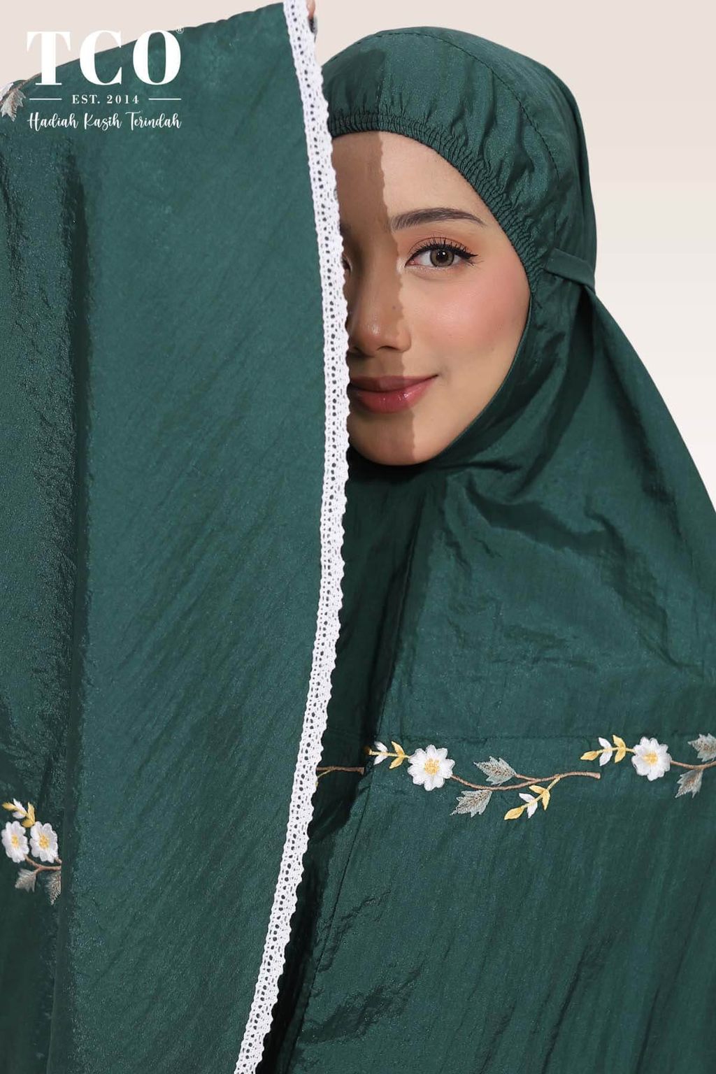 06_Telekung TCO Travel Daizie Emerald Green