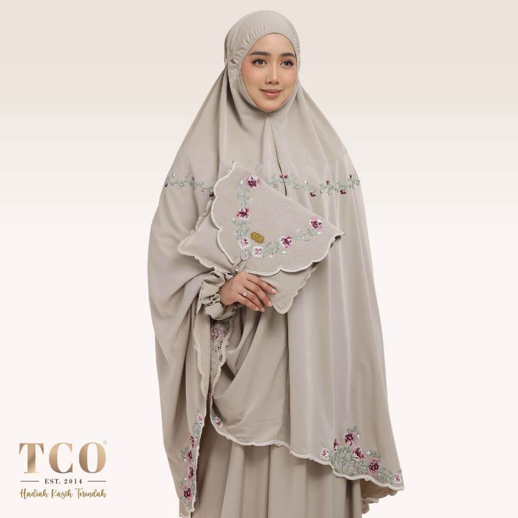 01_Telekung TCO Mekar Luxe Hazel Wood