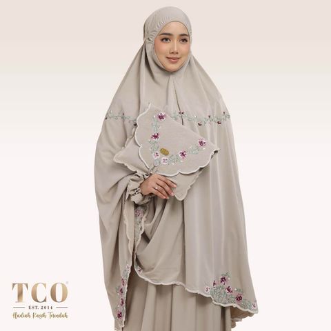 01_Telekung TCO Mekar Luxe Hazel Wood