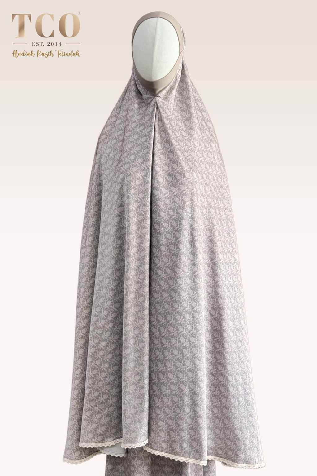 02_Telekung TCO Travel Ezi Damask Brown