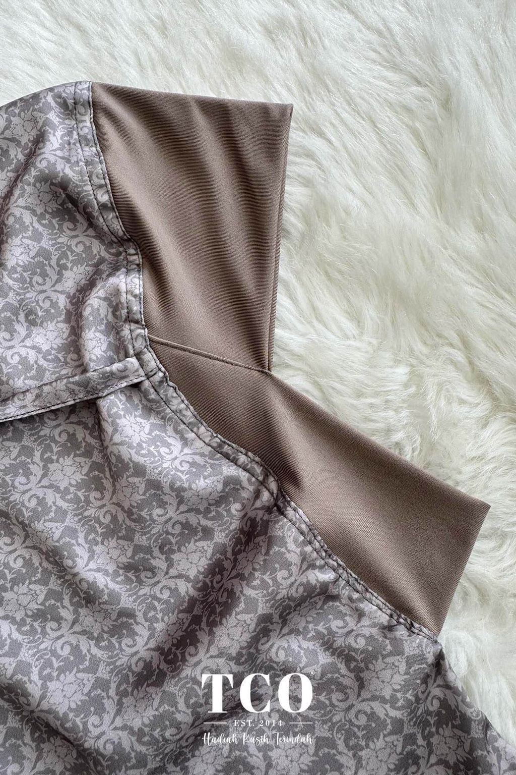 05_Telekung TCO Travel Ezi Damask Brown