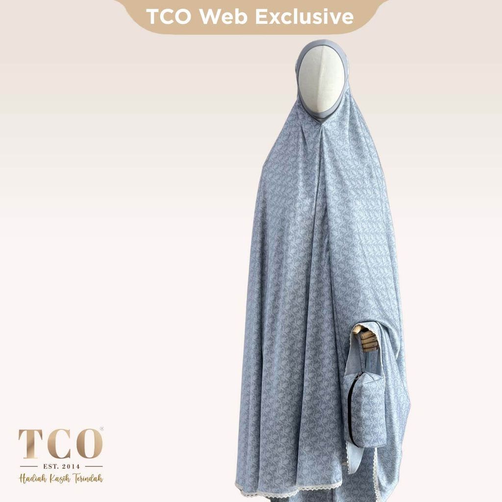 01_Telekung TCO Travel Ezi Damask Blue