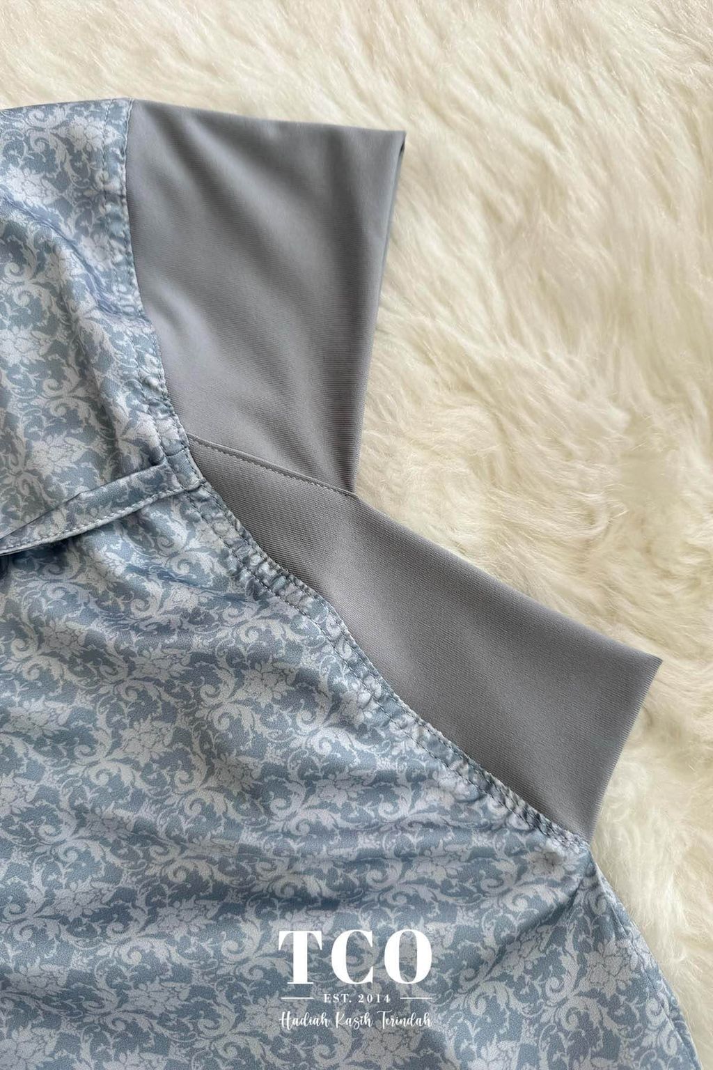 05_Telekung TCO Travel Ezi Damask Blue