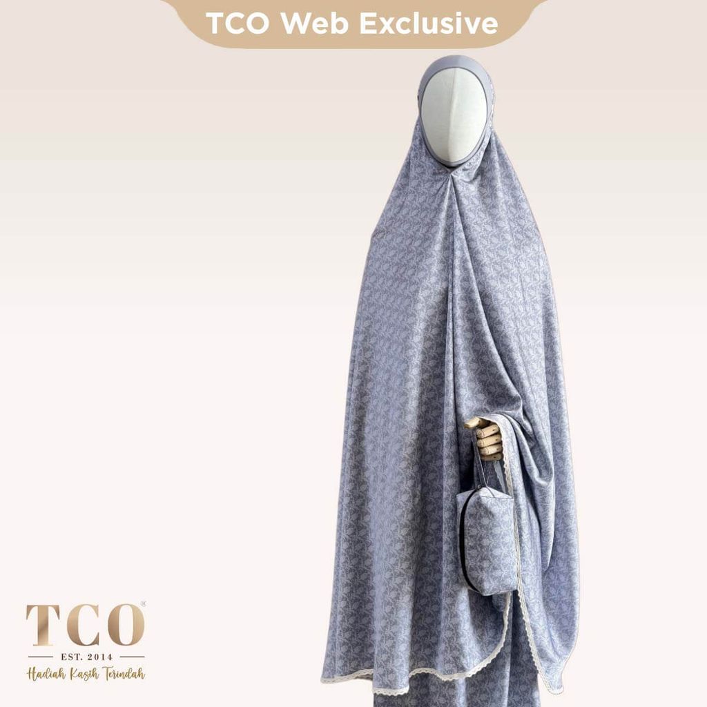 01_Telekung TCO Travel Ezi Damask Gray