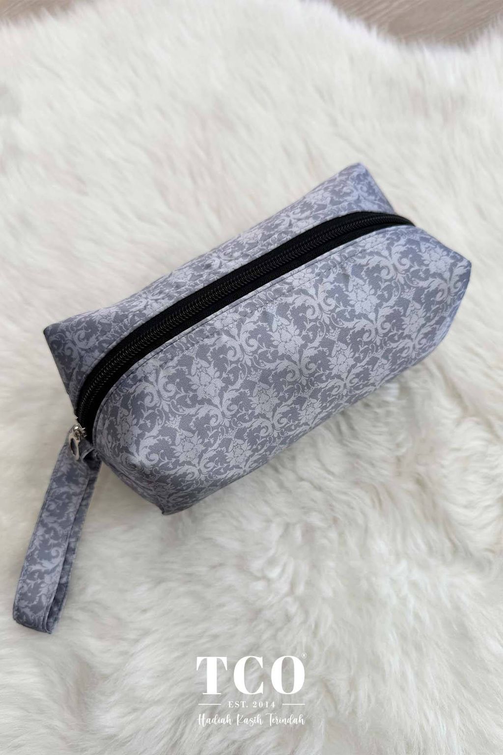 04_Telekung TCO Travel Ezi Damask Gray