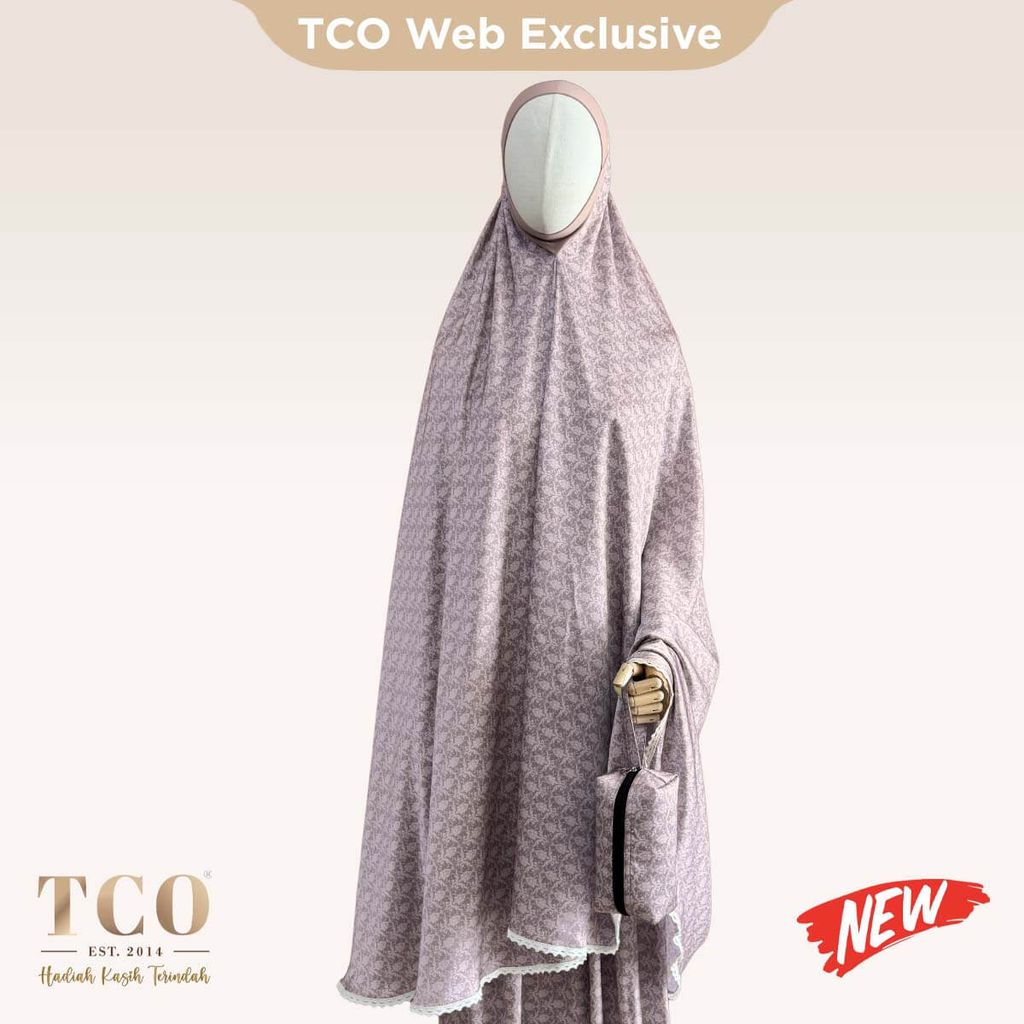 01_Telekung TCO Travel Ezi Damask Rose New