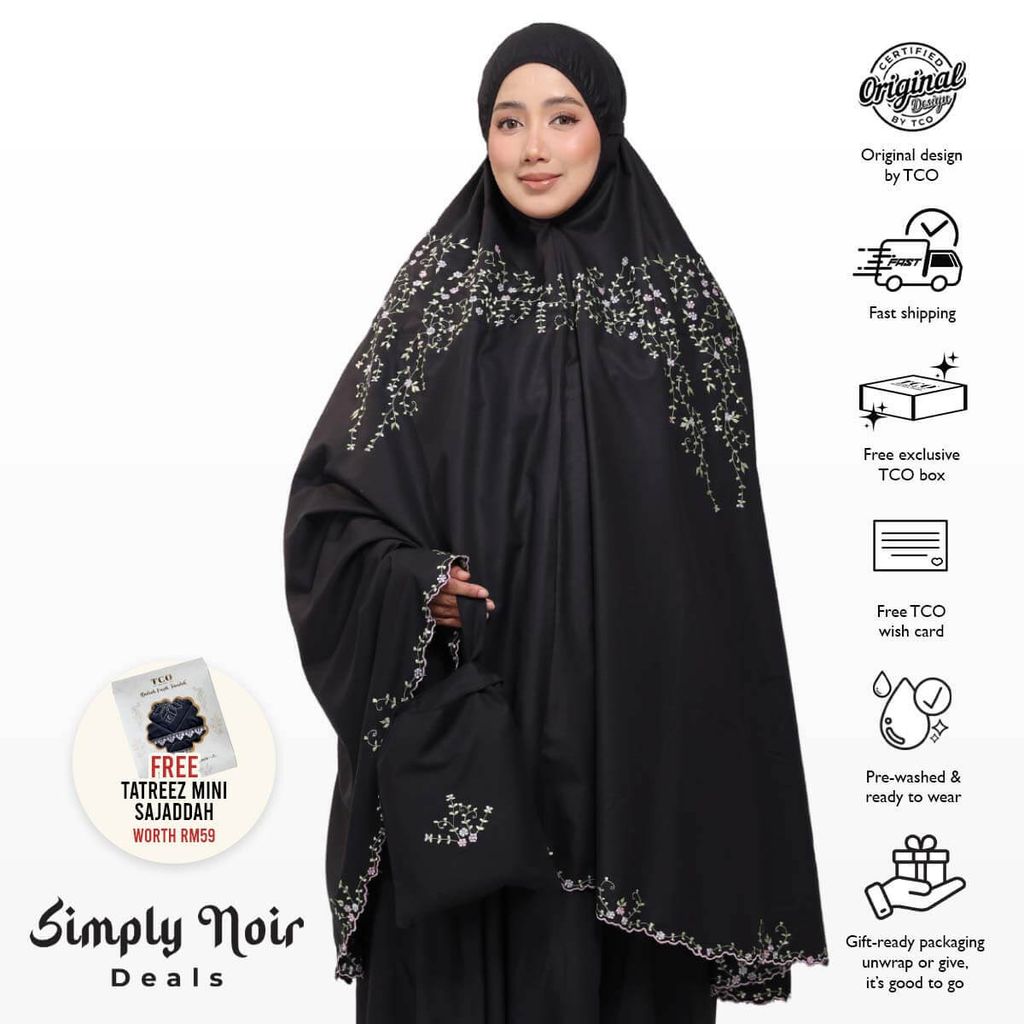 09_Telekung TCO Melor Black