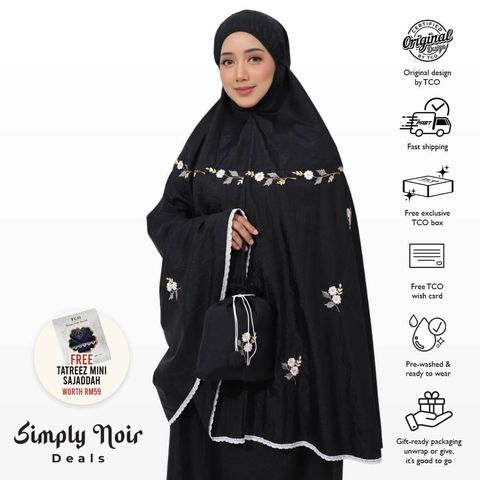 12_Telekung TCO Travel Daizie Black