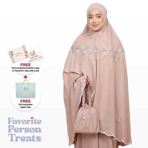 05_Telekung TCO Pearl Ratna Creamy Mocha