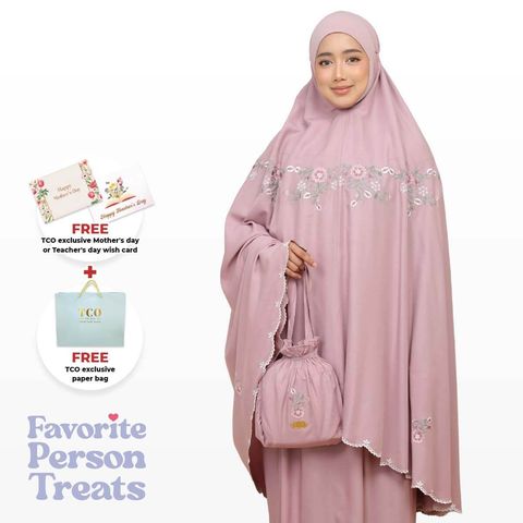 03_Telekung TCO Pearl Ratna Plum Mauve