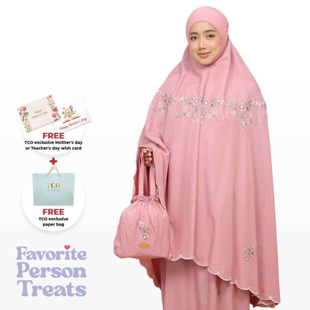 04_Telekung TCO Pearl Ratna Pastel Rose