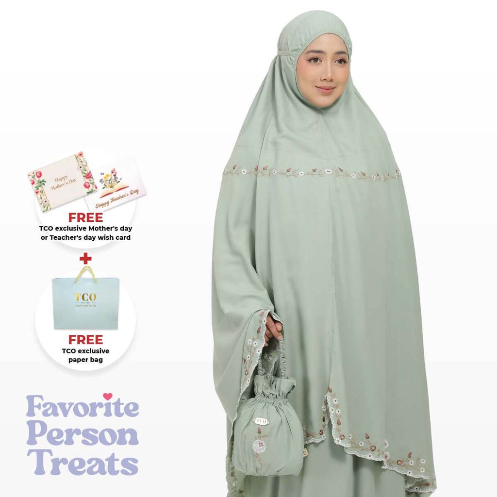 04_Telekung TCO Pearl Yasmine Serene Green