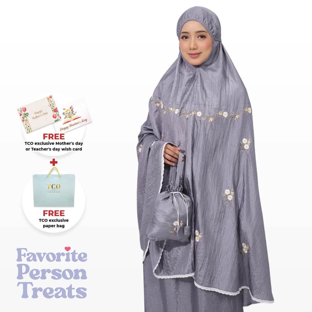 03_Telekung TCO Travel Daizie Light Gray