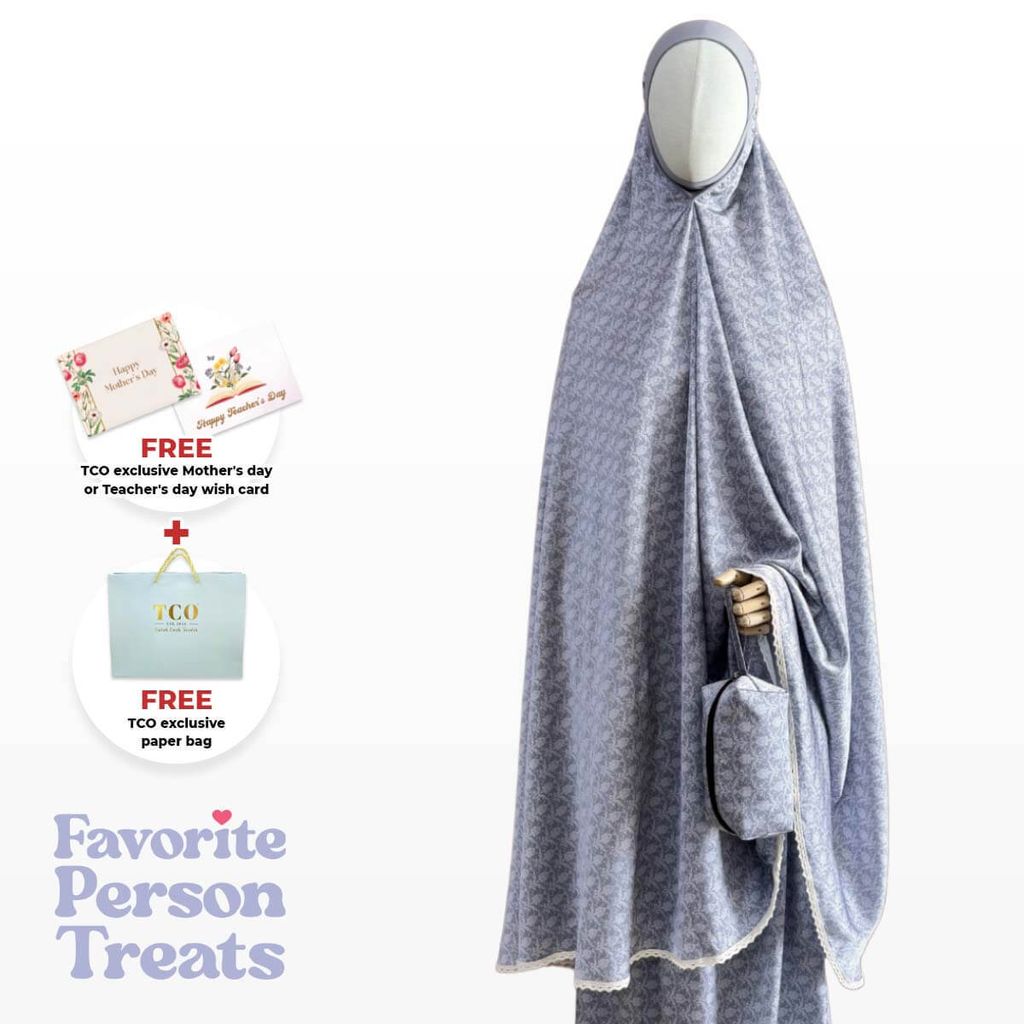 01_Telekung TCO Travel Ezi Damask Gray