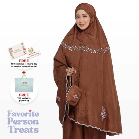 01_Telekung TCO Travel Wander Coffee Brown