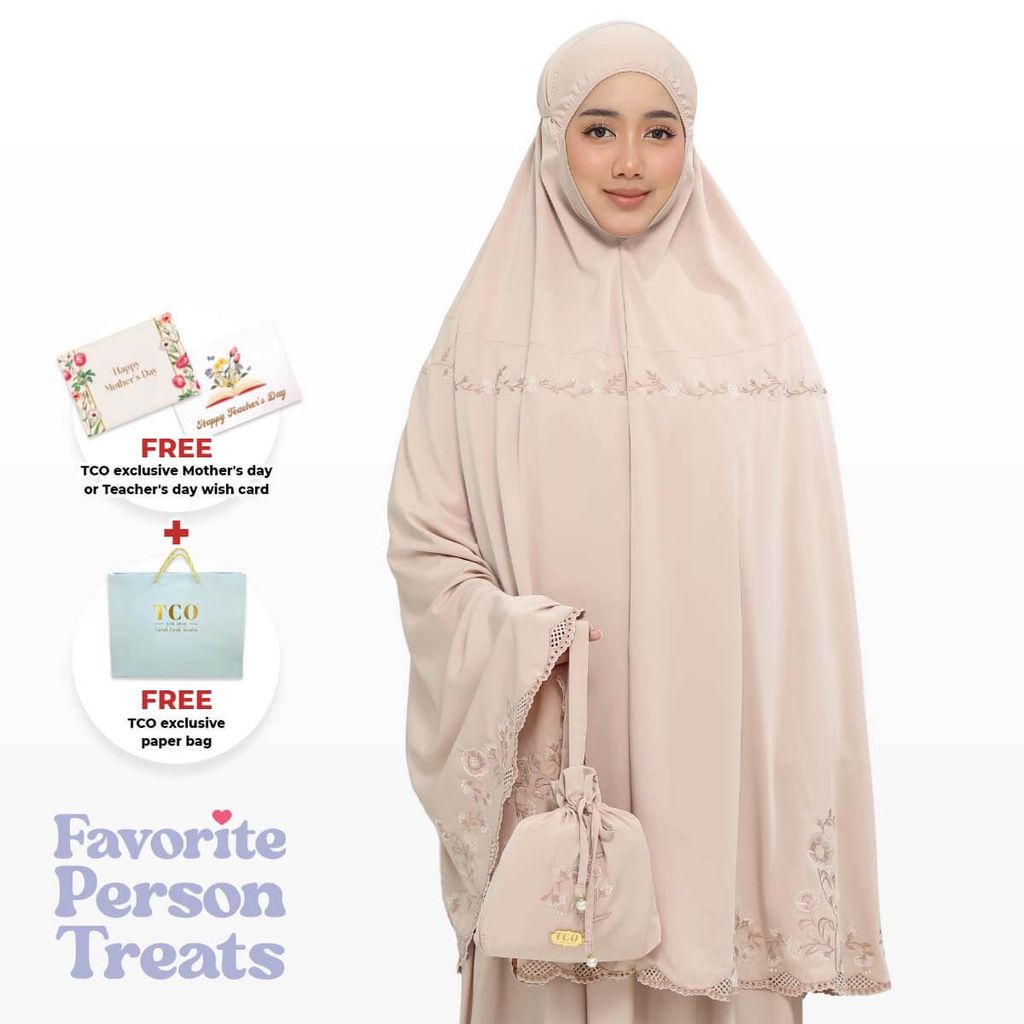 11_Telekung TCO Windy Luxe Almondy Latte