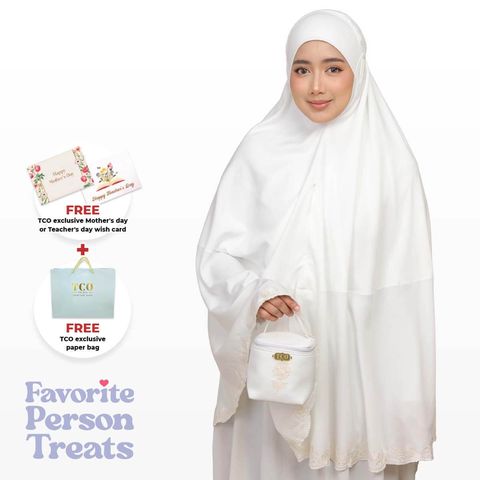 03_Telekung TCO Nawa Mini Off White