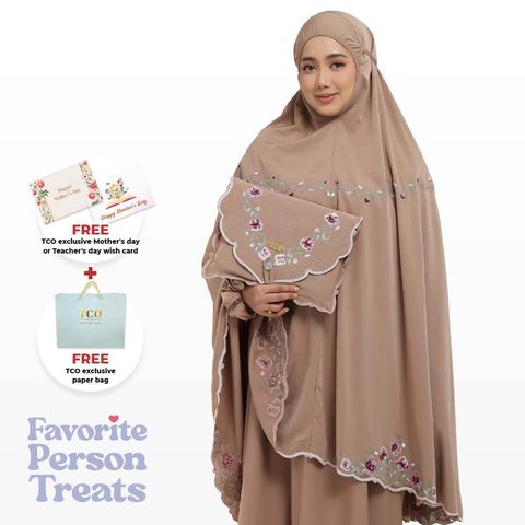 06_Telekung TCO Mekar Luxe Coco Mocha