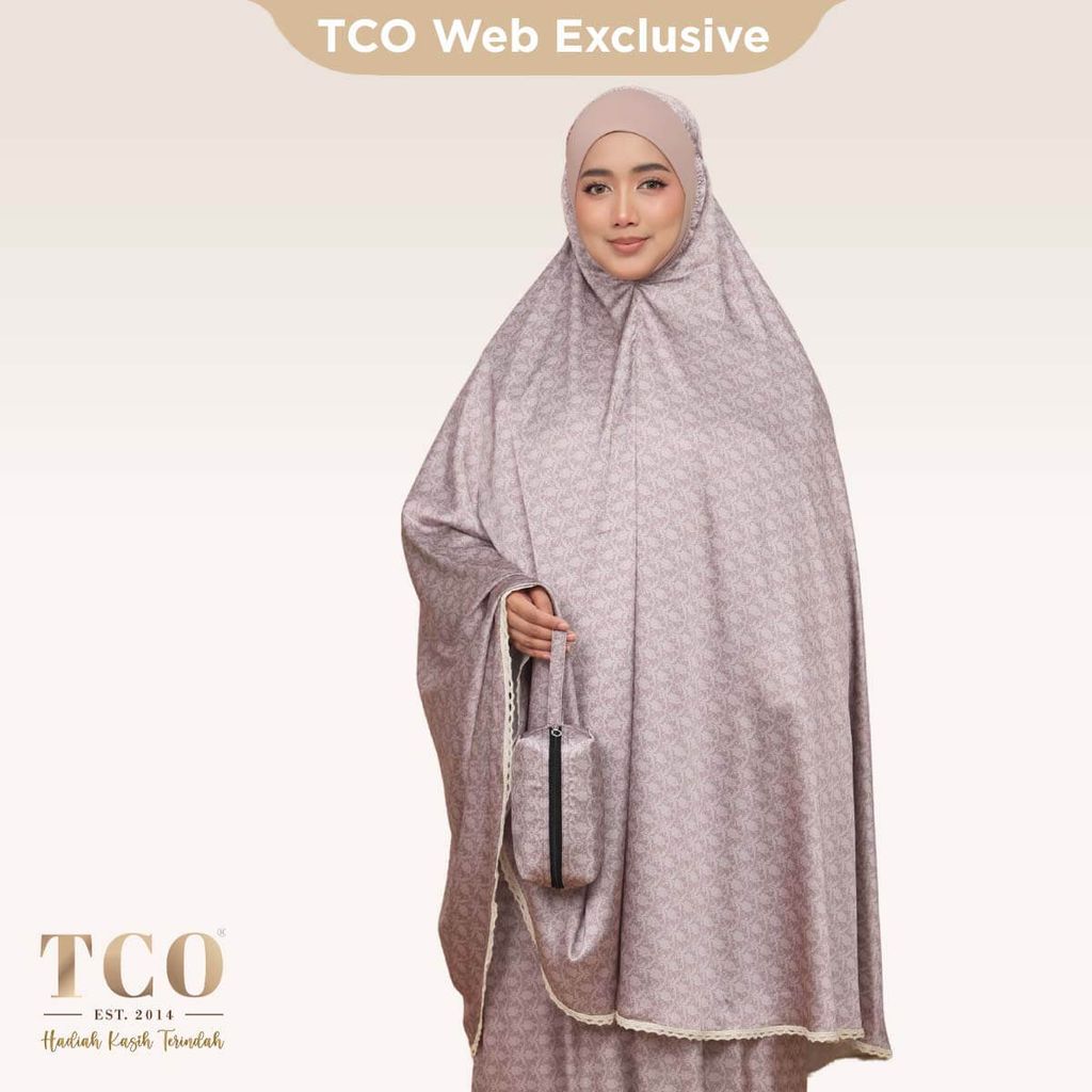 01_Telekung TCO Travel Ezi Damask Rose