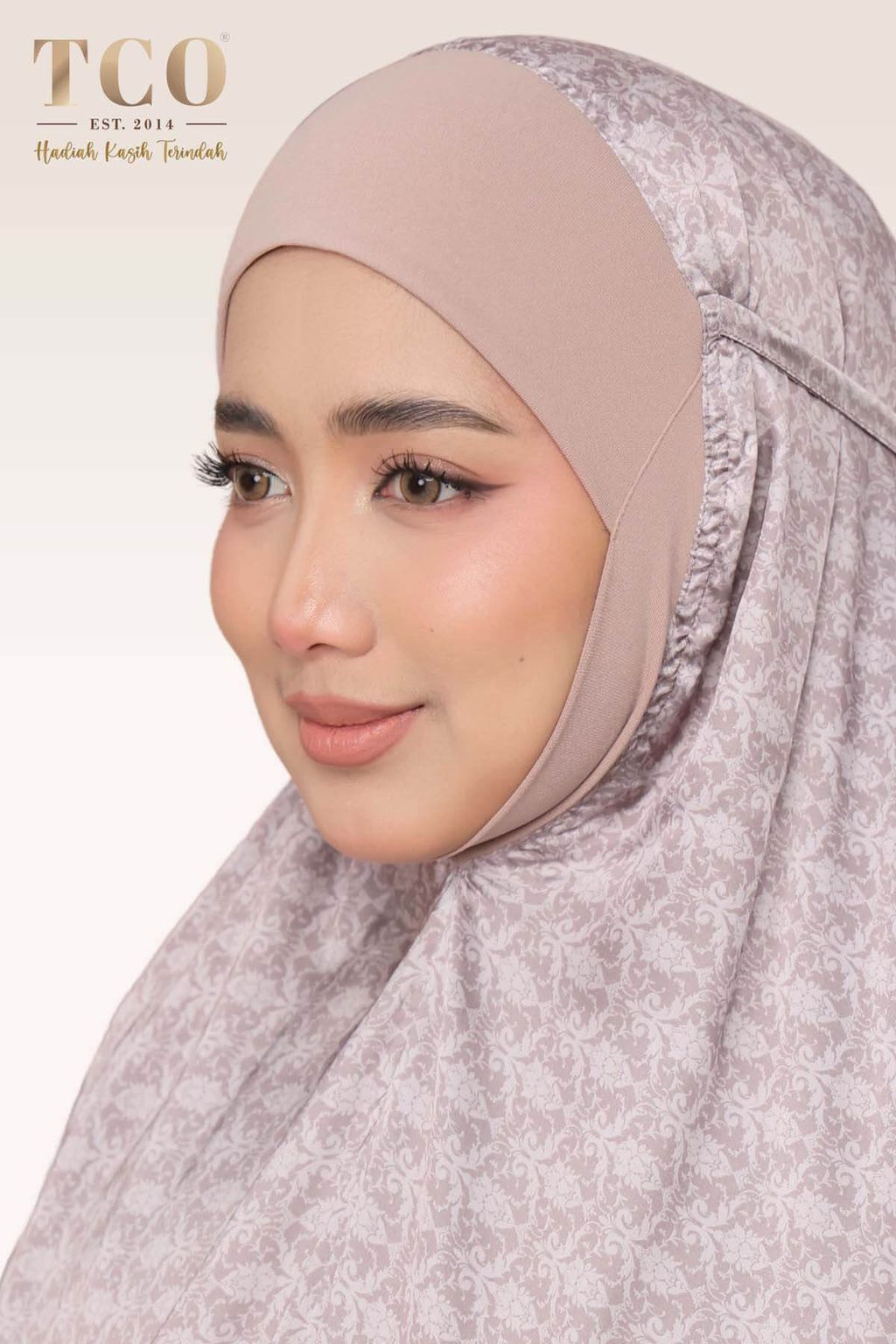 04_Telekung TCO Travel Ezi Damask Rose
