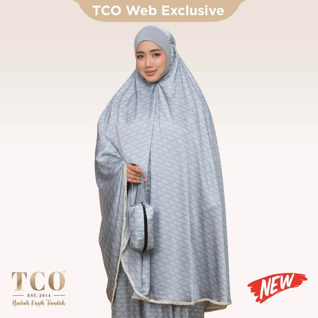01_Telekung TCO Travel Ezi Damask Blue New