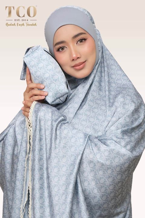 02_Telekung TCO Travel Ezi Damask Blue