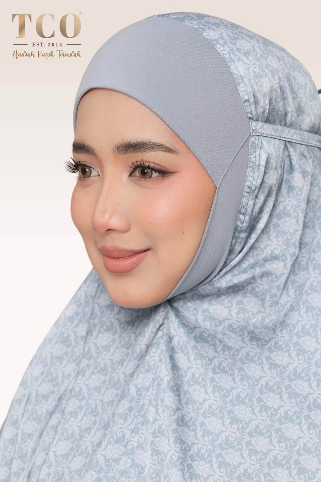 04_Telekung TCO Travel Ezi Damask Blue