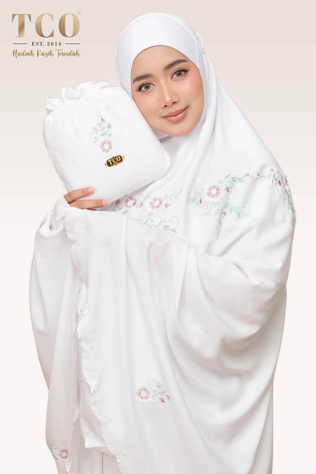 02_Telekung TCO Pearl Ratna Snow White