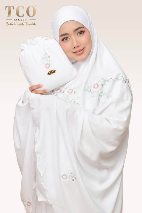 02_Telekung TCO Pearl Ratna Snow White