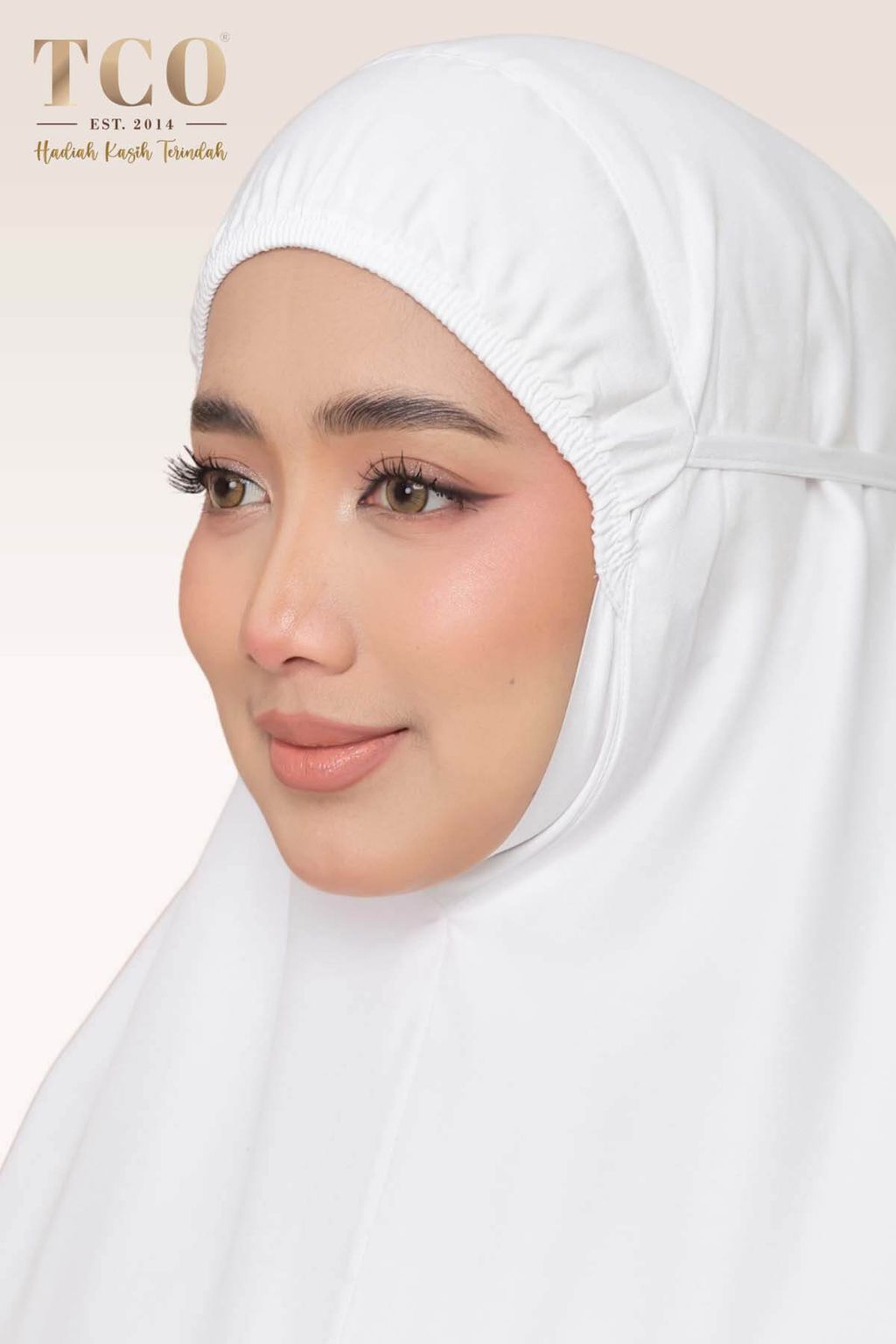 04_Telekung TCO Pearl Yasmine Snow White