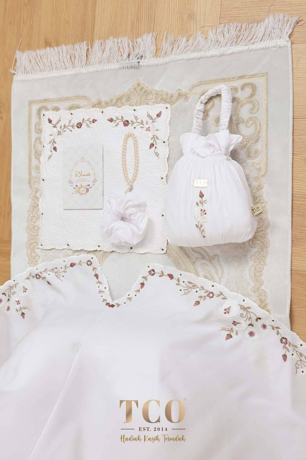 07_Telekung TCO Pearl Yasmine Snow White