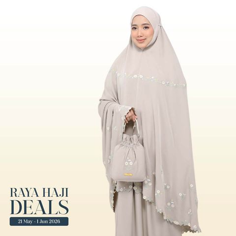 09_Telekung TCO Daisy Luxe Hazel Wood
