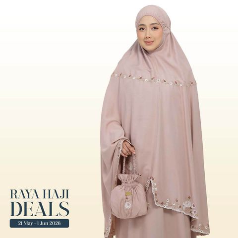 05_Telekung TCO Pearl Yasmine Creamy Mocha