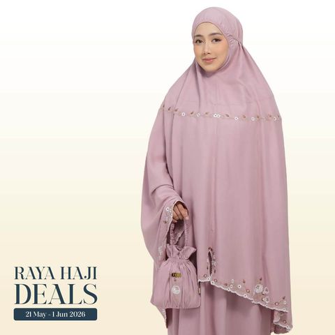 03_Telekung TCO Pearl Yasmine Plum Mauve