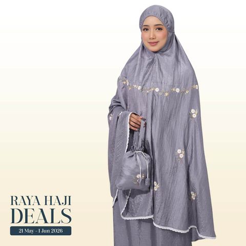 03_Telekung TCO Travel Daizie Light Gray