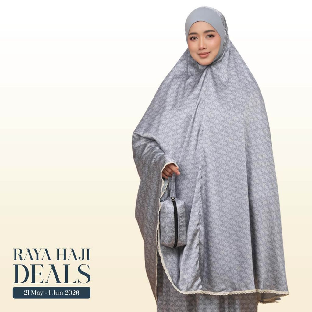 02_Telekung TCO Travel Ezi Damask Gray