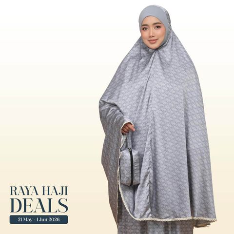 02_Telekung TCO Travel Ezi Damask Gray