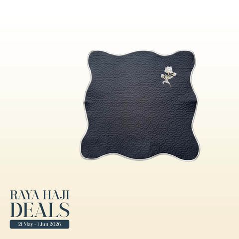 01_TCO Camellia Mini Sajaddah Midnight Black
