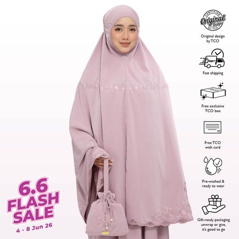 05_Telekung TCO Windy Luxe Dusty Mauve