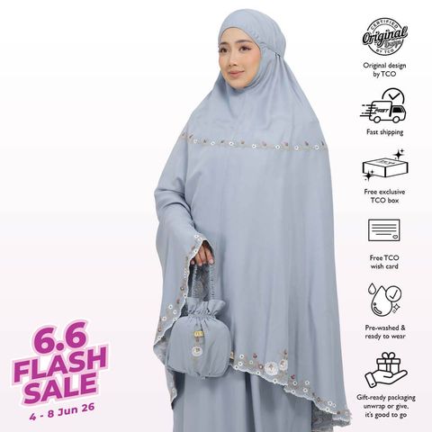 02_Telekung TCO Pearl Yasmine Smoky Bluish