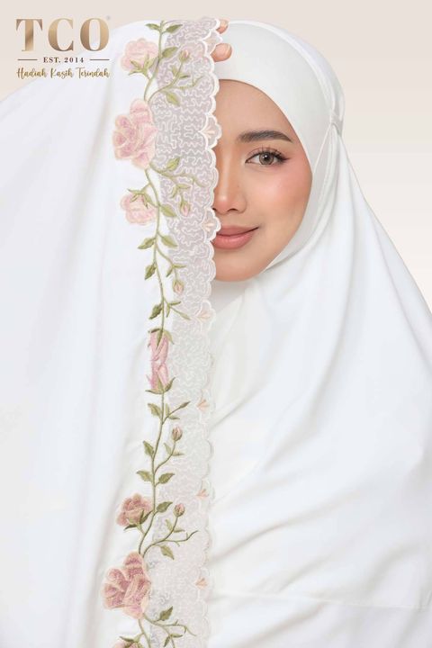 05_Telekung TCO Nuur Rose Off White Blush