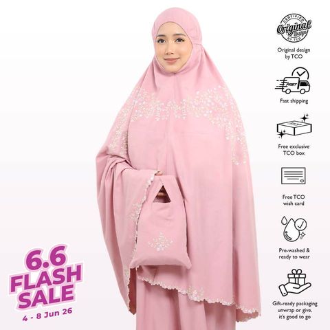 03_Telekung TCO Melor Dusty Pink