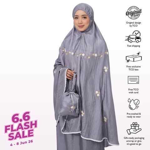 03_Telekung TCO Travel Daizie Light Gray