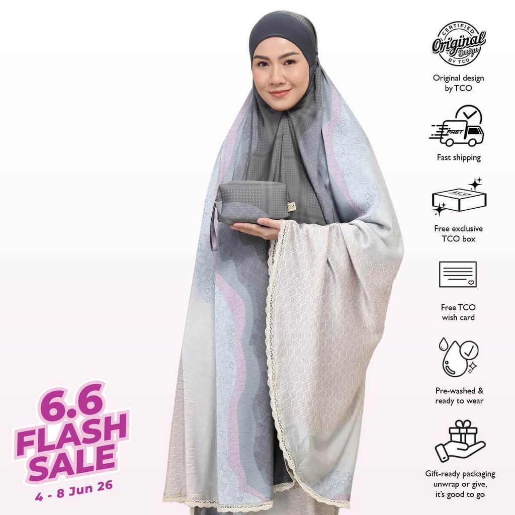 04_Telekung TCO Travel Ezi Linea Blue Gray
