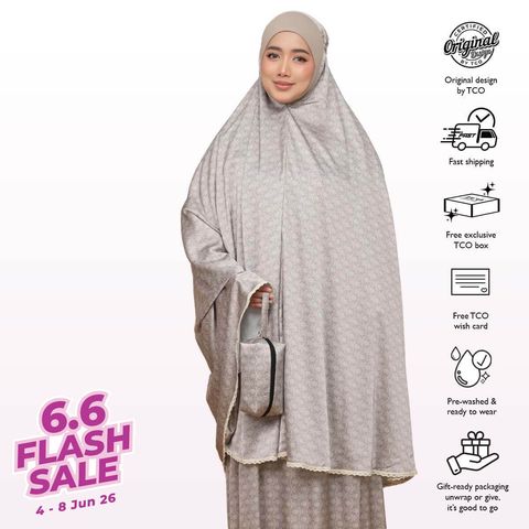 04_Telekung TCO Travel Ezi Damask Brown